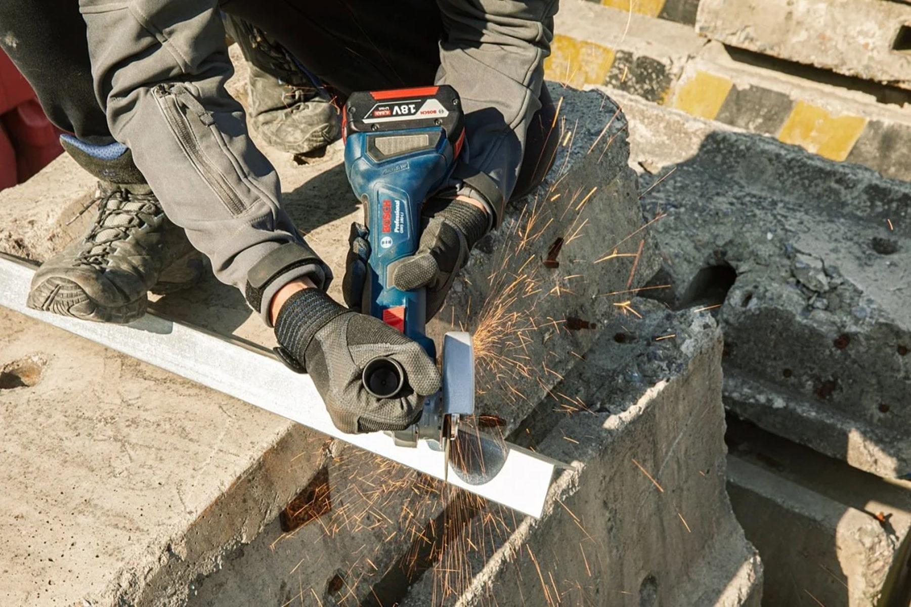 Bosch GWS 180-Li Akülü Avuç Taşlama