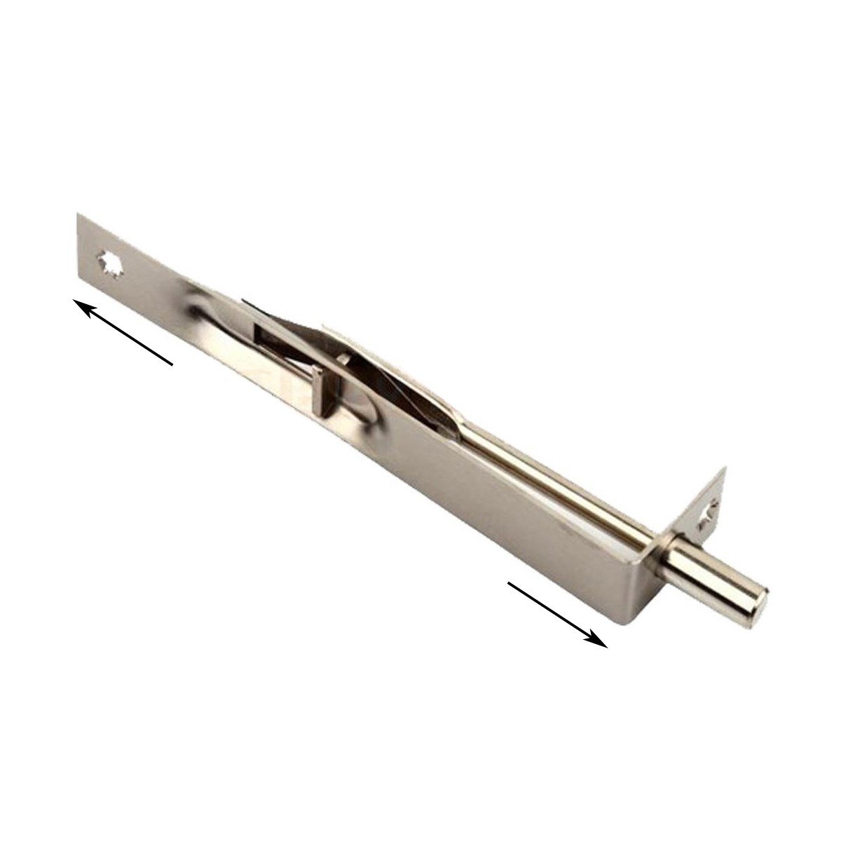 Çelik İtmeli Gömme Sürgü Saten