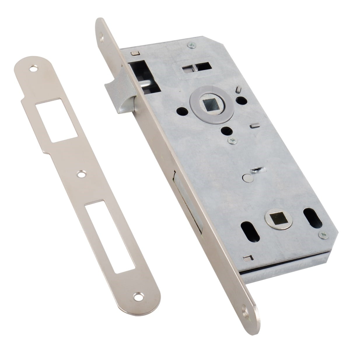 DoorAks İç Kapı Kilidi 23*40 mm Nikel Oval