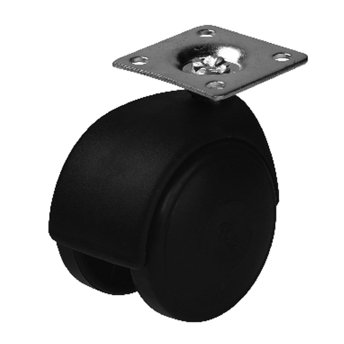 HTS 401|PLASTİK BÜYÜK TABLALI SİYAH TEKER