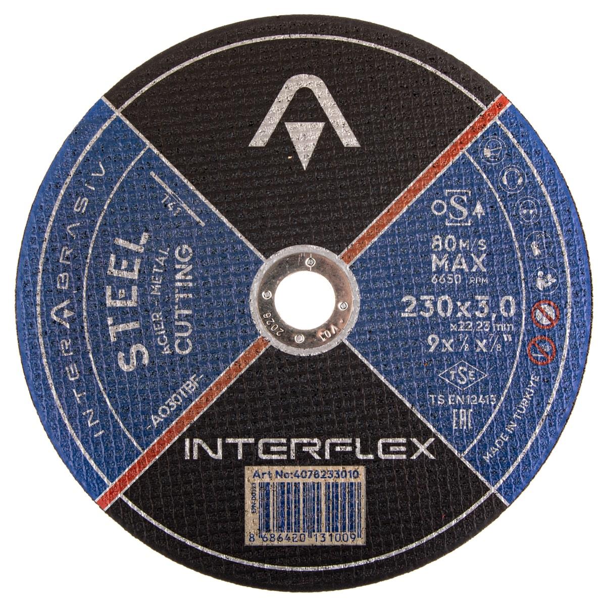 Interflex Metal Kesici 230*3,0*22,23