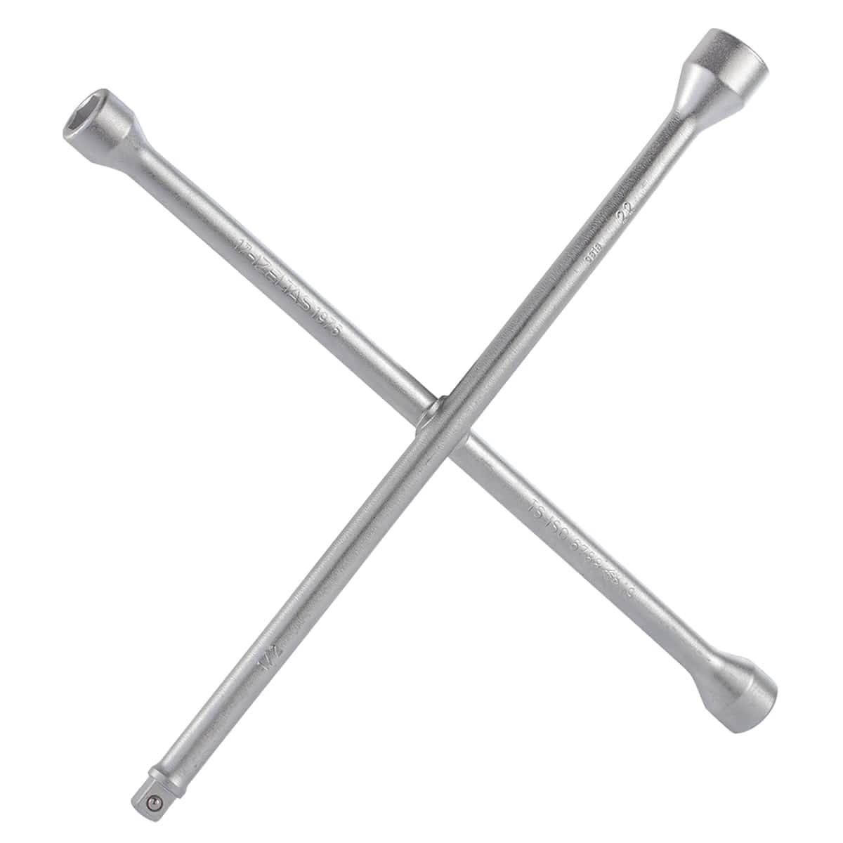 İZELTAŞ 1/2 Adaptörlü 17*19*22 Bijon Anahtarı İstavroz Tipi