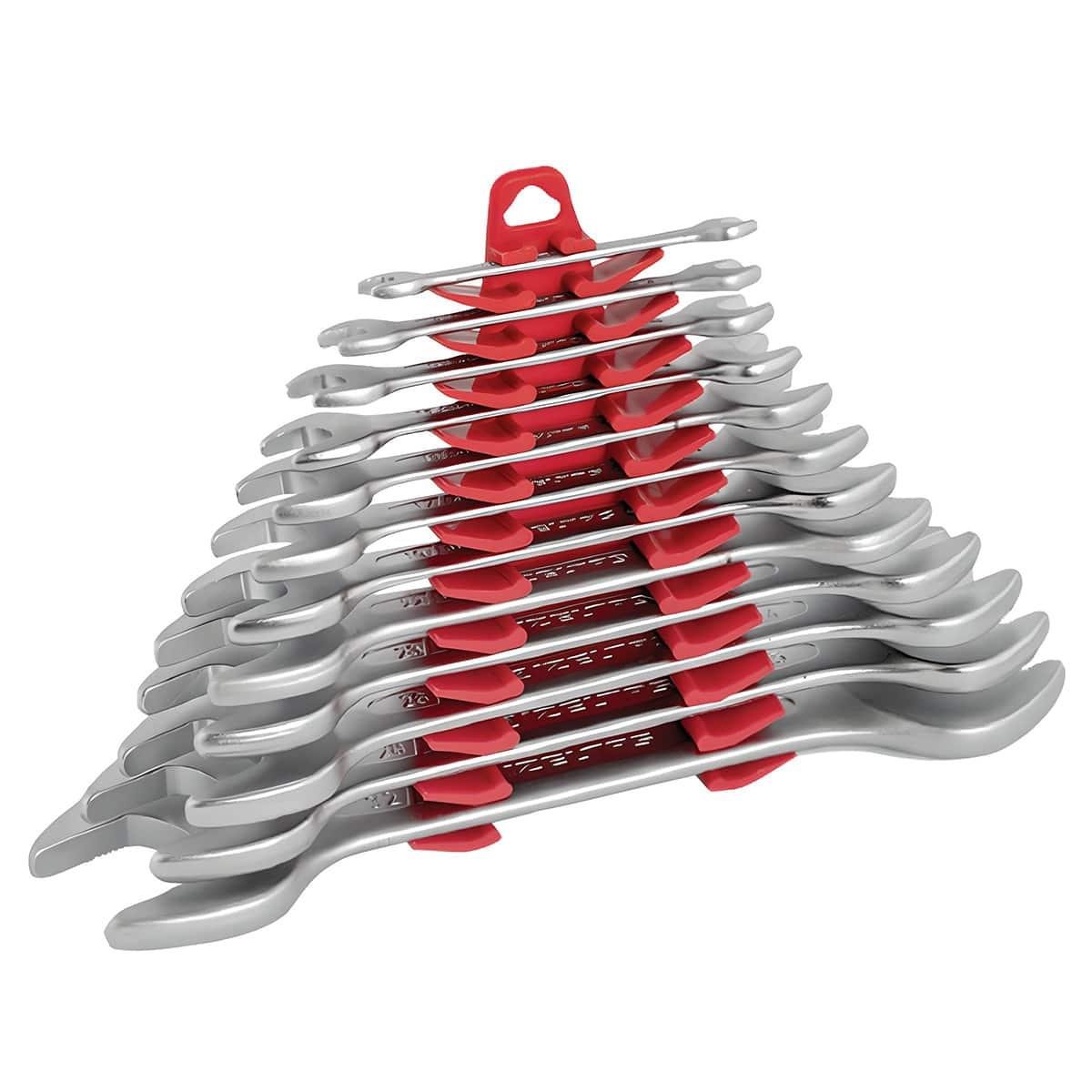 İZELTAŞ 12 Parça İki Ağız Anahtar Takımı Kısa Boy