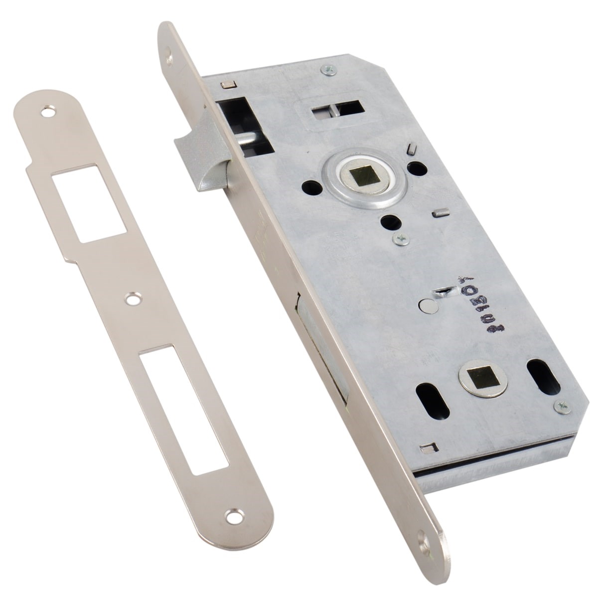 KALE İÇ KAPI KİLİTİ 40 MM NİKEL OVAL