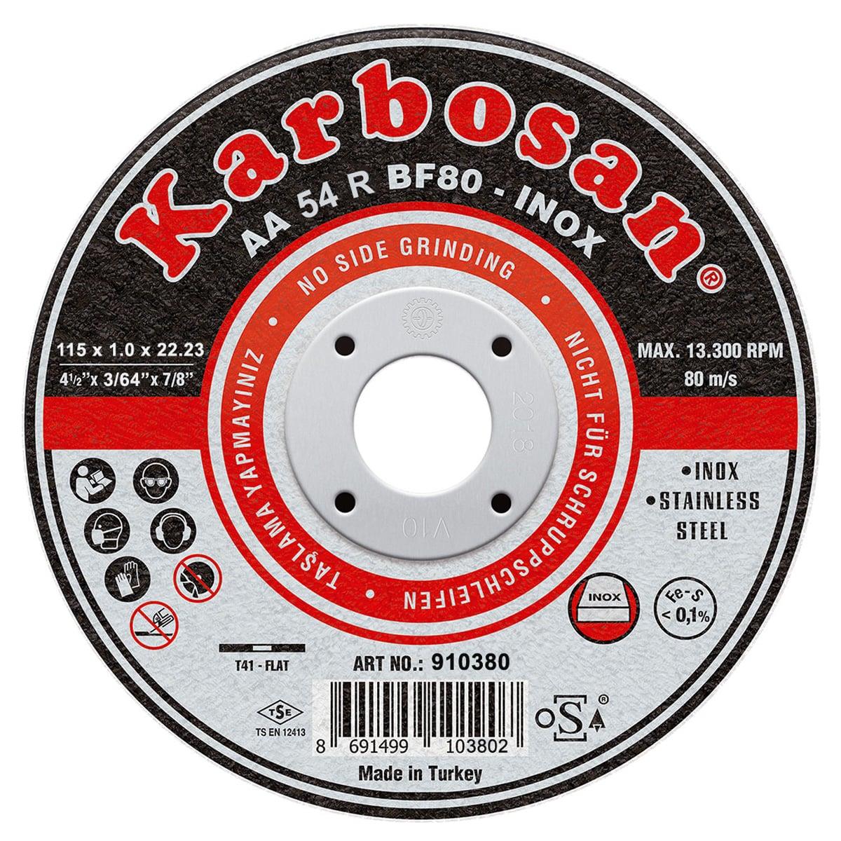 Karbosan Inox/Metal Kesici 115*1,0*22,23