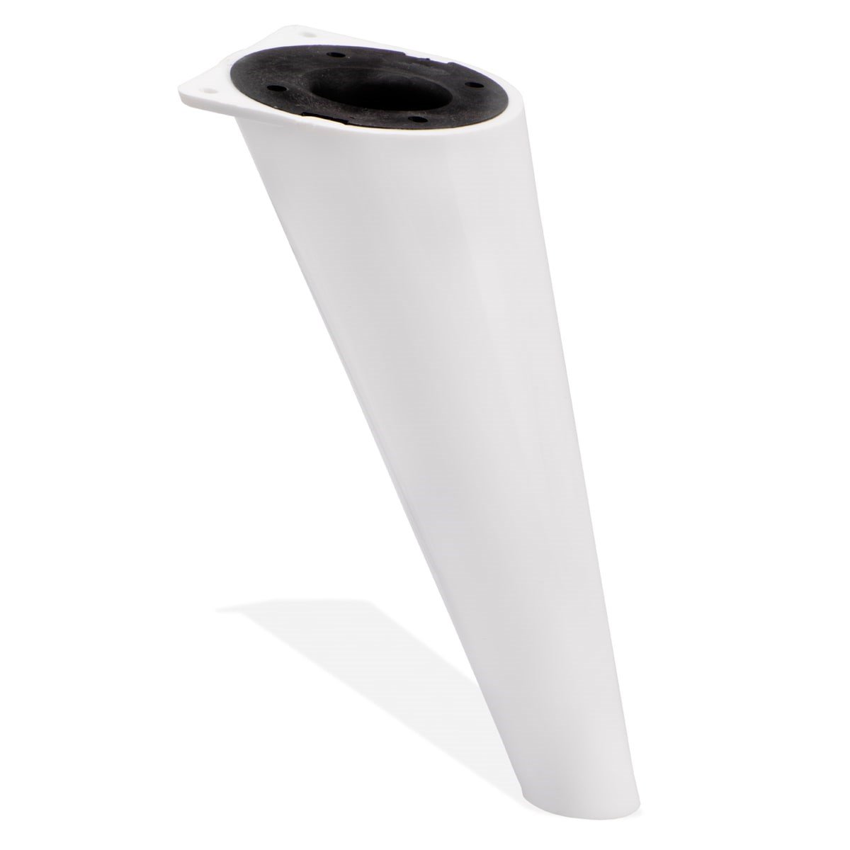 KONİK AYAK DÜZ BEYAZ 15 CM