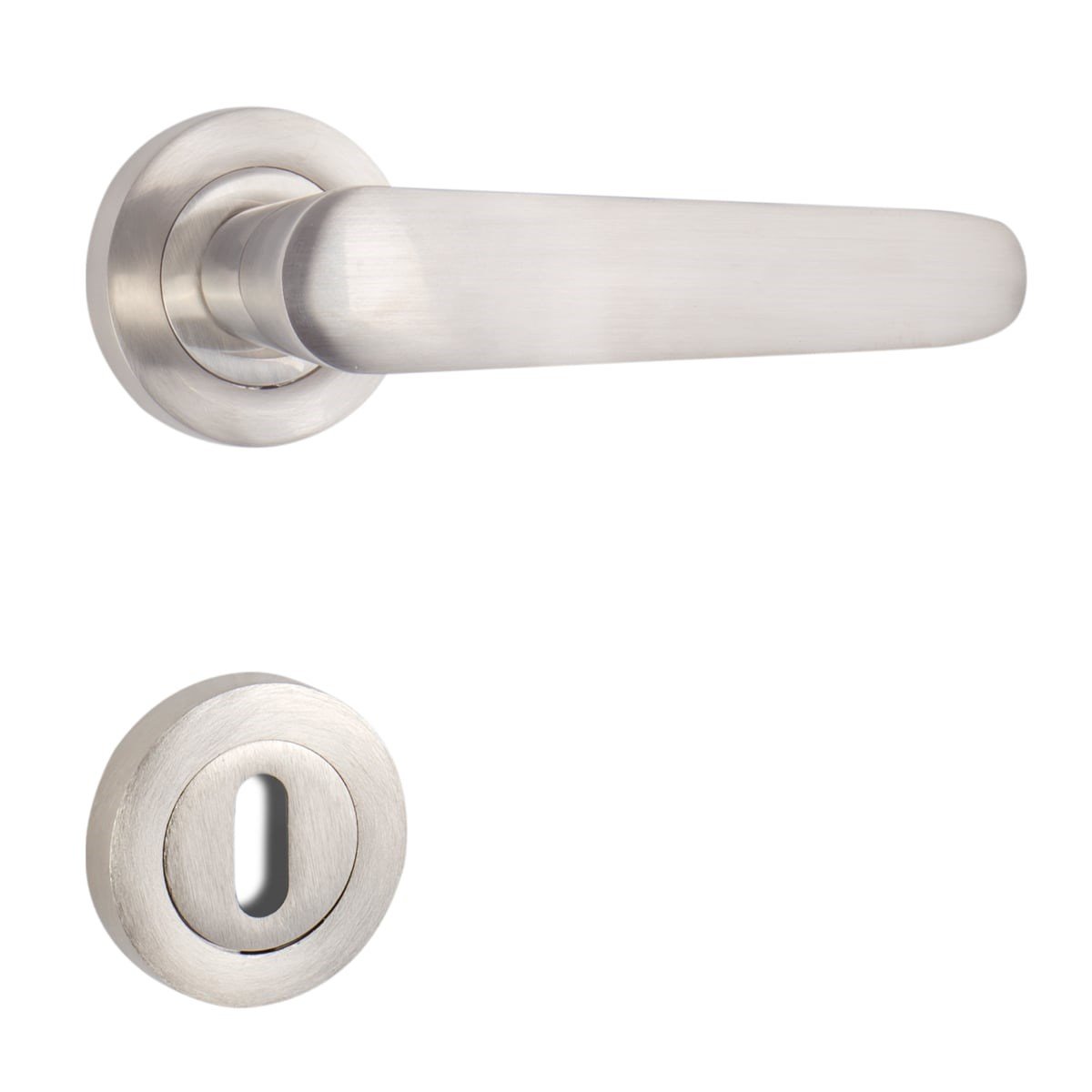 ÖZEN ZMK KAİRA D YUVARLAK ROZETLİ KAPI KOLU İNOX