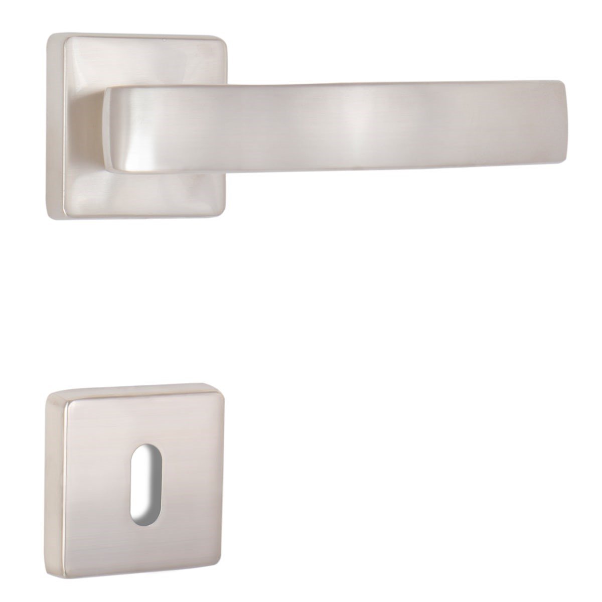 ÖZEN ZMK MİNİMAL KARE ROZETLİ KAPI KOLU İNOX