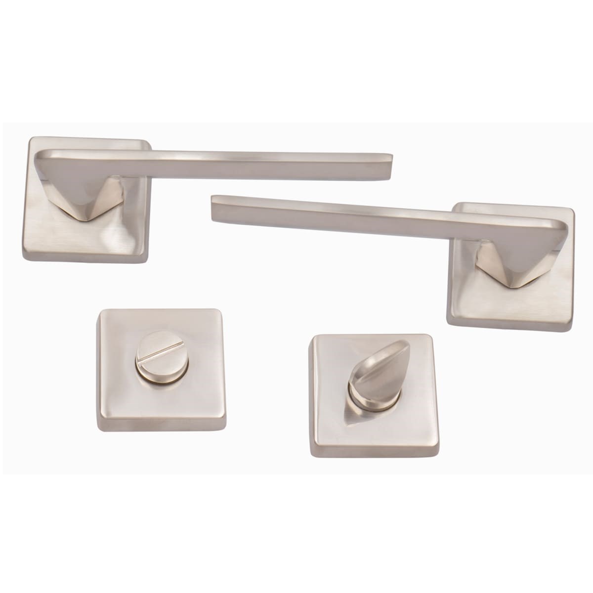 ÖZEN ZMK PRİZMA KARE ROZETLİ KAPI KOLU İNOX