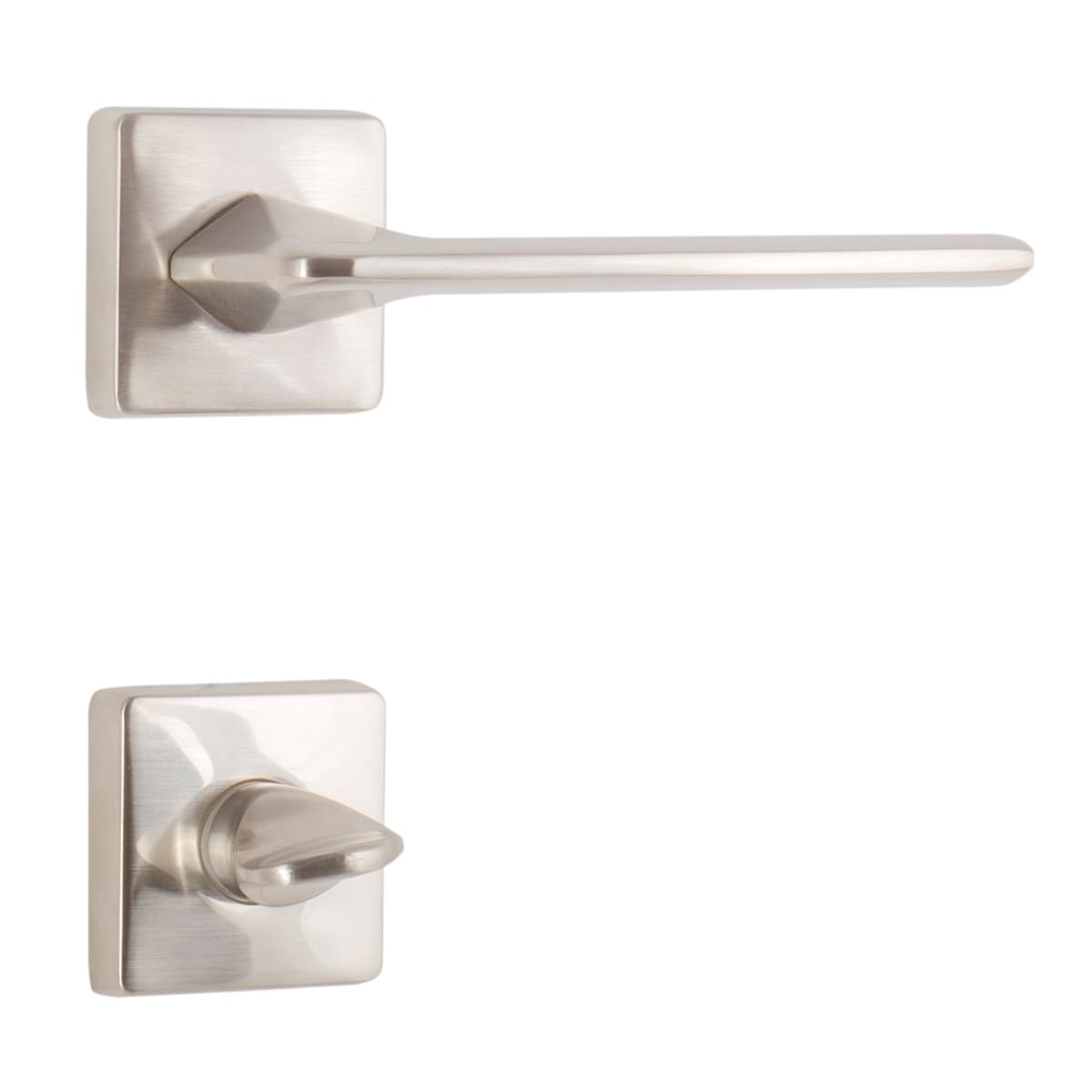 ÖZEN ZMK PRİZMA KARE ROZETLİ KAPI KOLU İNOX