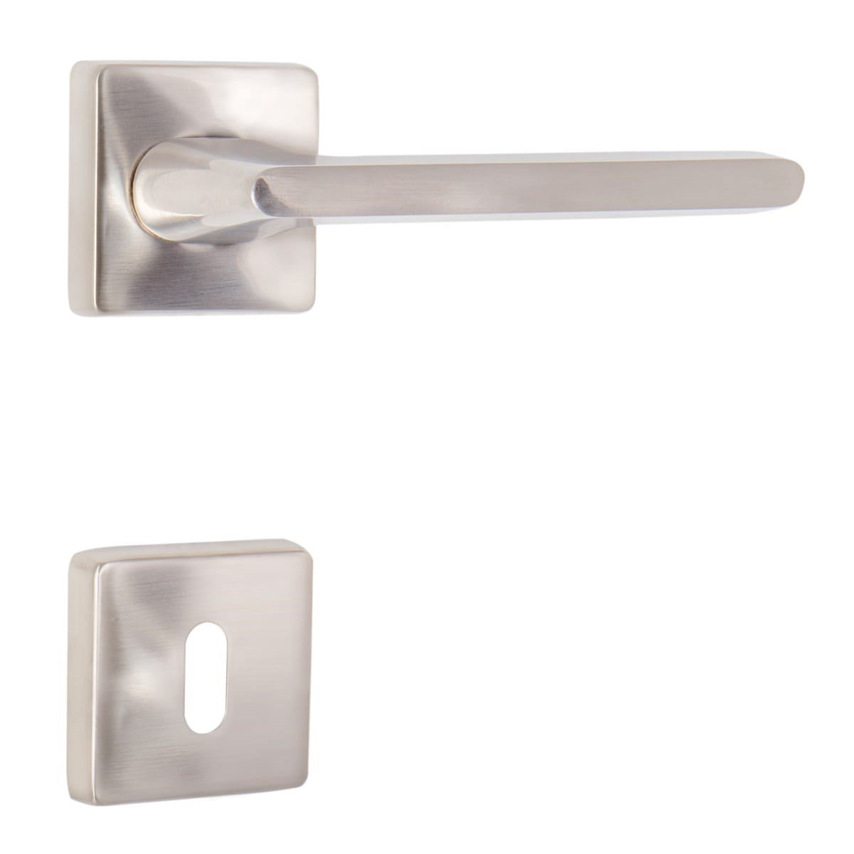 ÖZEN ZMK ZEN D KARE ROZETLİ KAPI KOLU İNOX