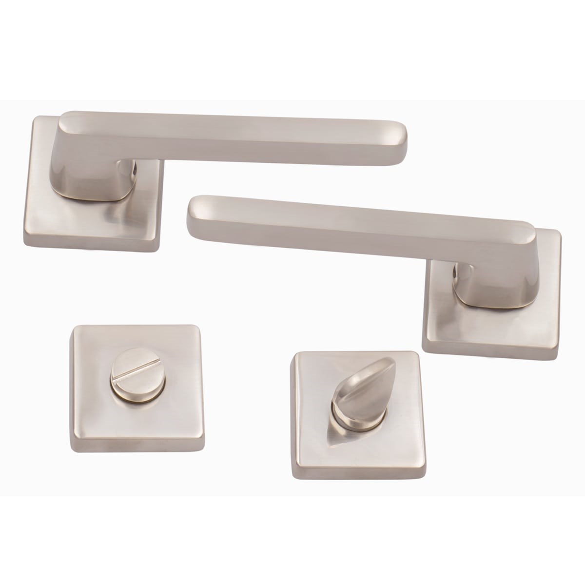 ÖZEN ZMK ZEN D KARE ROZETLİ KAPI KOLU İNOX