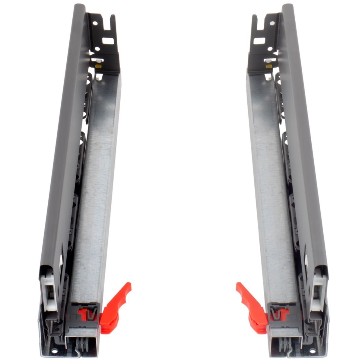 Samet Alphabox Frenli Çekmece Rayı 18 mm Antrasit