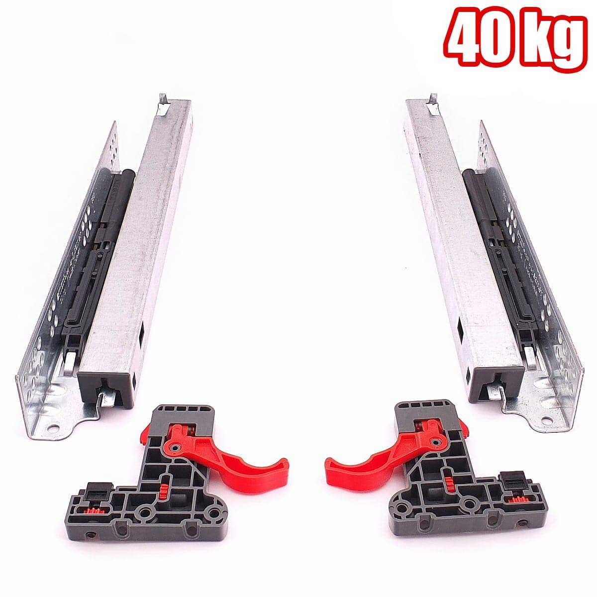 Samet Smart Slide Tam Açılım Frenli Çekmece Rayı (Mandal Dahil)