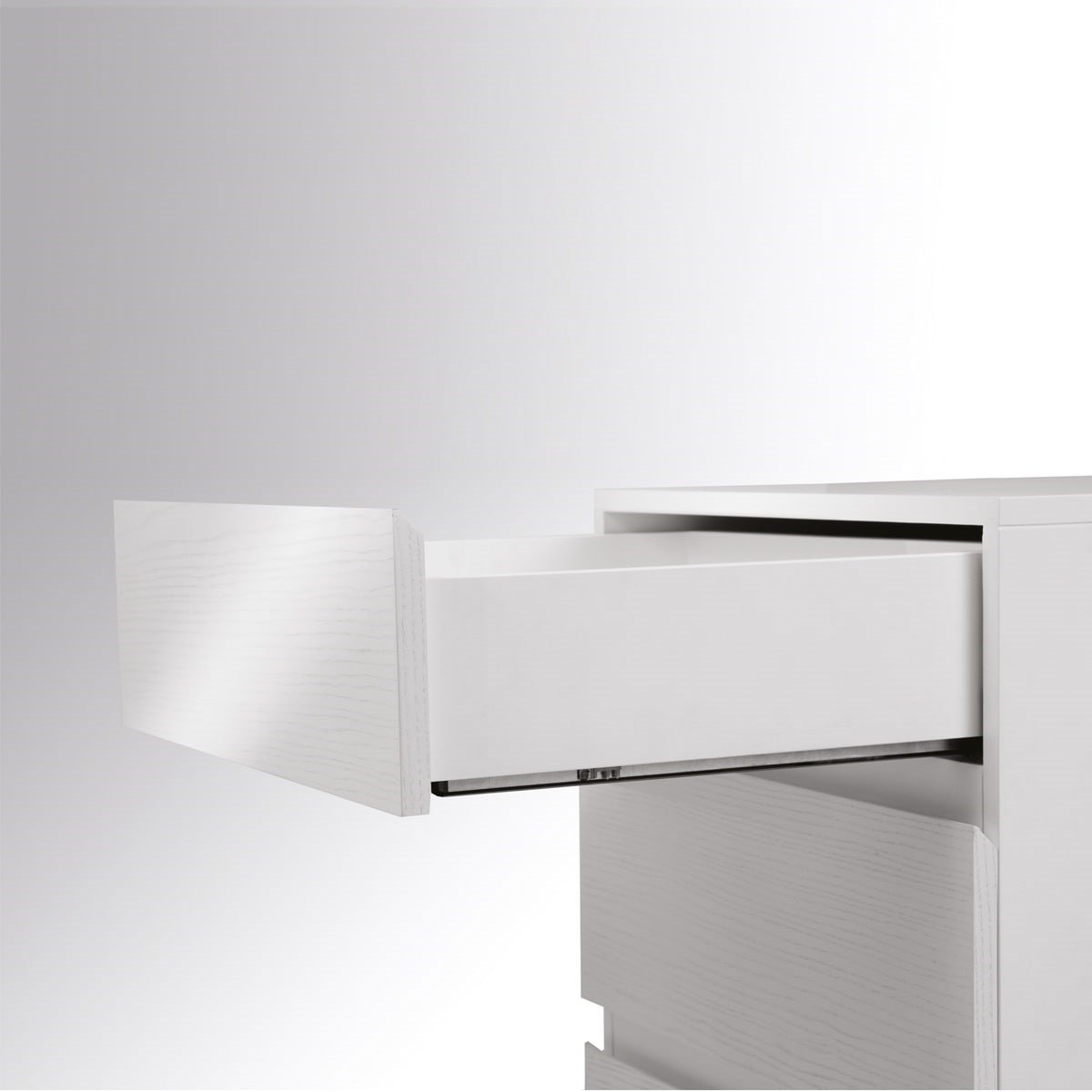 Smart Slide Kısmi Açılım Frenli Çekmece Rayı (Mandal Dahil)