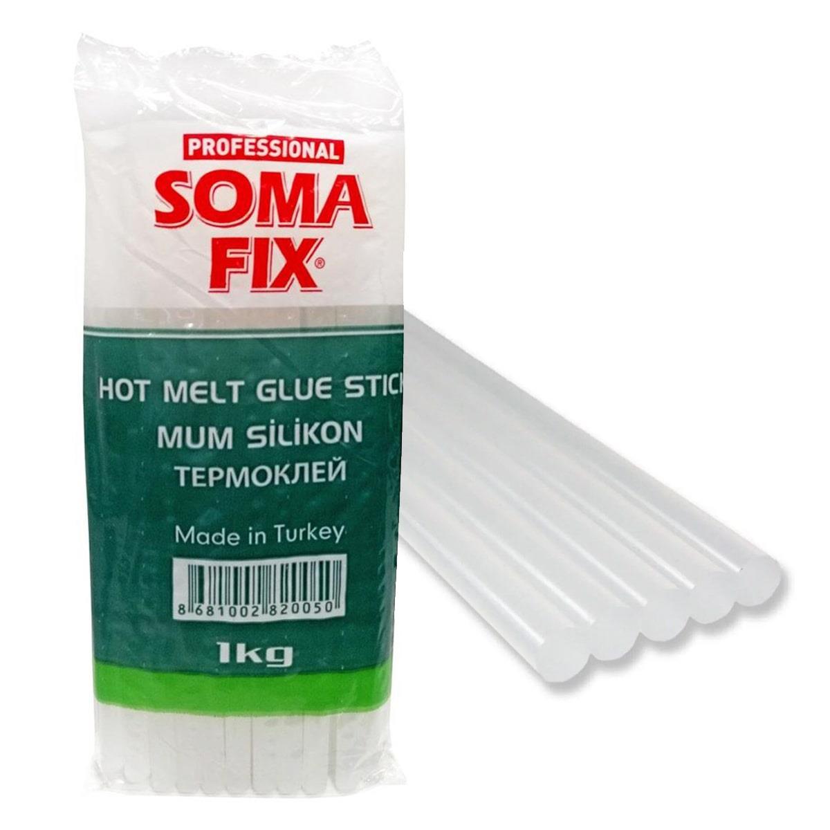 Somafix Kalın Sıcak Mum Silikon 1 kg