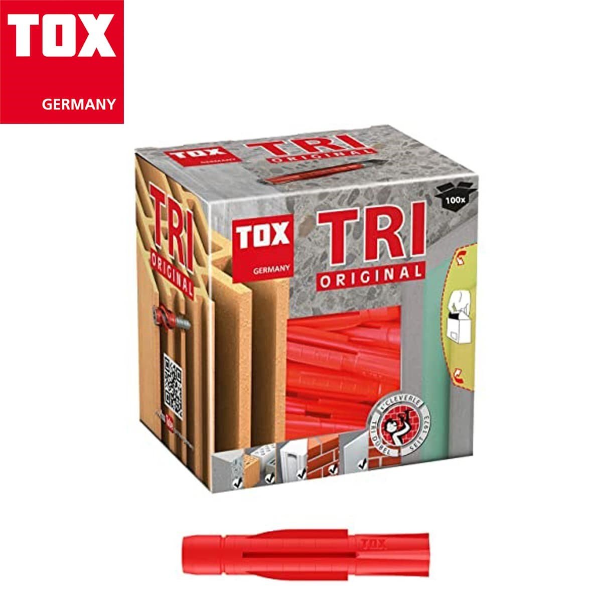 Tox 8 Mm Çok Amaçlı Dubel | 100 Adet