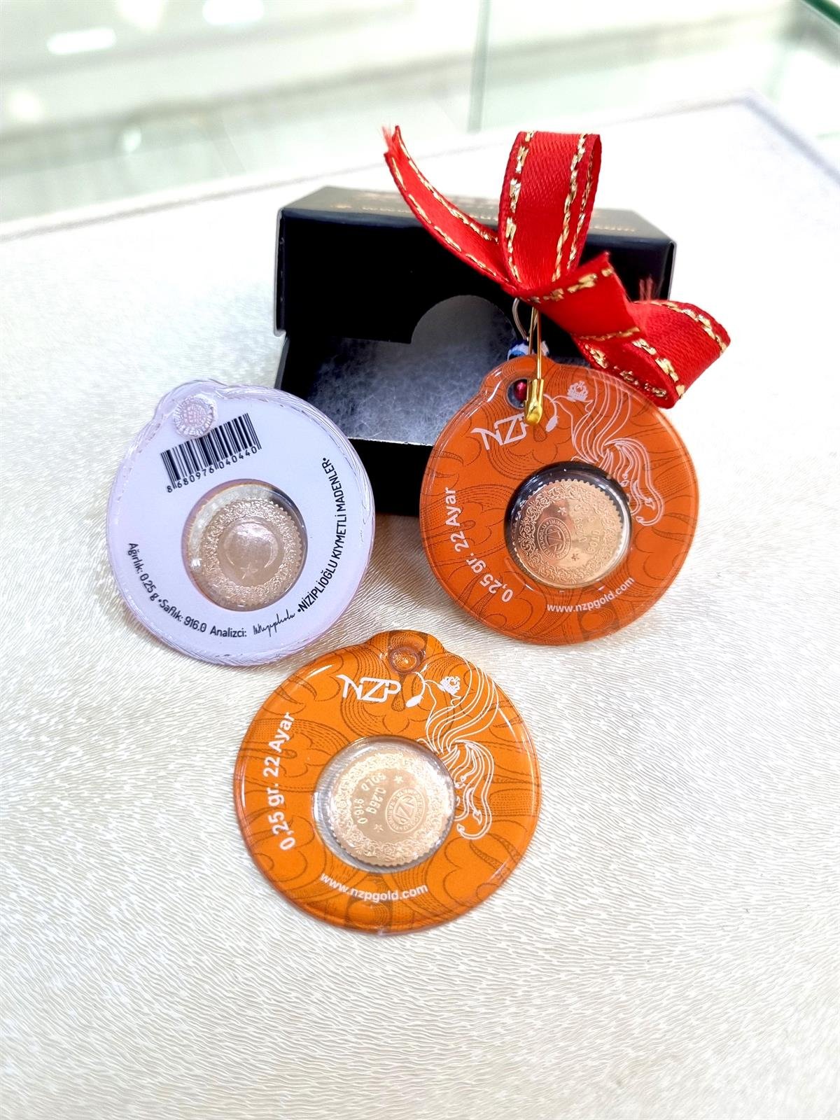 22 Ayar (0,25 Gr) Çeyrek Gram AltınYATIRIMLIK ÜRÜNLER