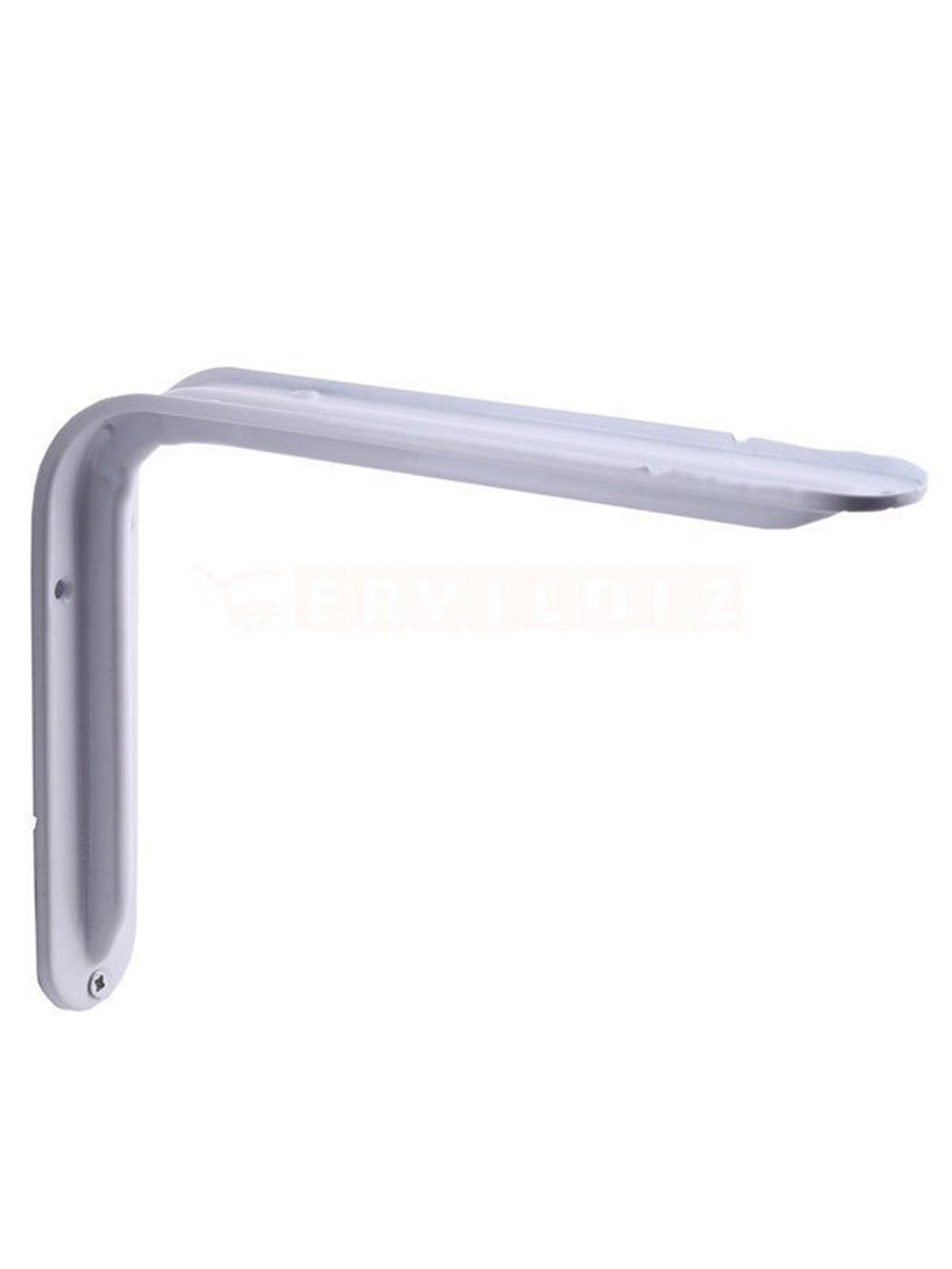 Beyaz Raf Altı L Ayak Raf Tutucu 12 Cm * 19 Cm (2 Adet)