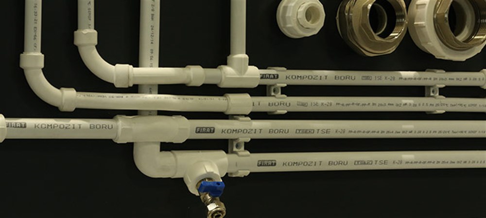 Fırat Kompozit 25 Mm Pprc Boru Temiz Su Borusu 4 Metre (Pn20)