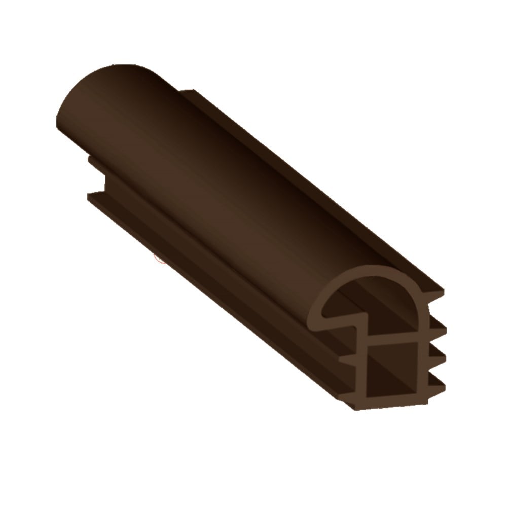 Kapı Fitili Çelik Kapı Fitili Kapı Contası Koyu Kahverengi (6 Metre)