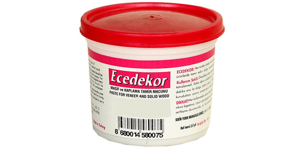 Mobilya Ahşap Tamir Dolgu Macunu 200 Gram (6 Farklı Renk)