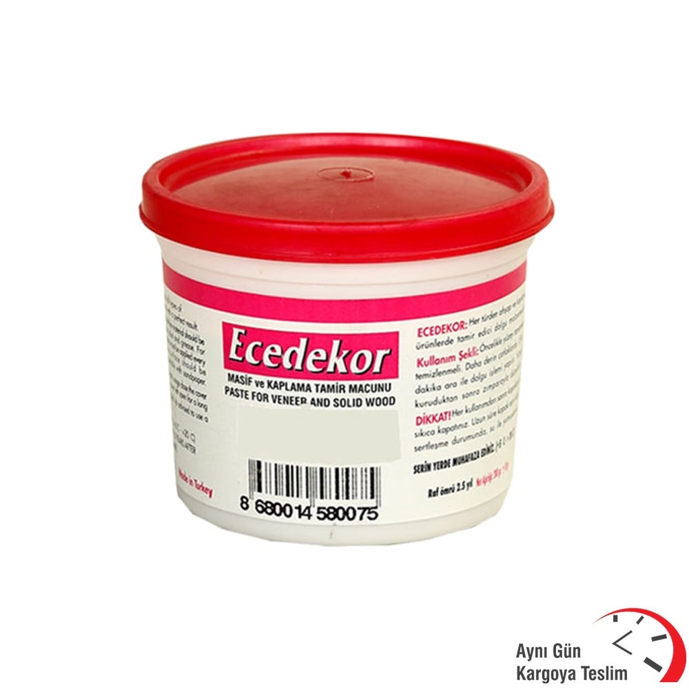 Mobilya Ahşap Tamir Dolgu Macunu 200 Gram (6 Farklı Renk)