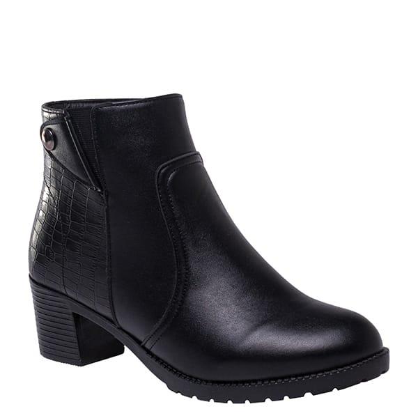 23K.355 ZENNE 114 SİYAH CİLT/SİYAH KROKO 37-41