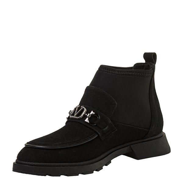 23K.302 ZENNE 705 SİYAH YARMA SÜET (36-40)