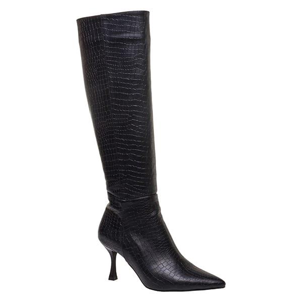 23K.244 ZENNE 1101-1 SİYAH KROKO