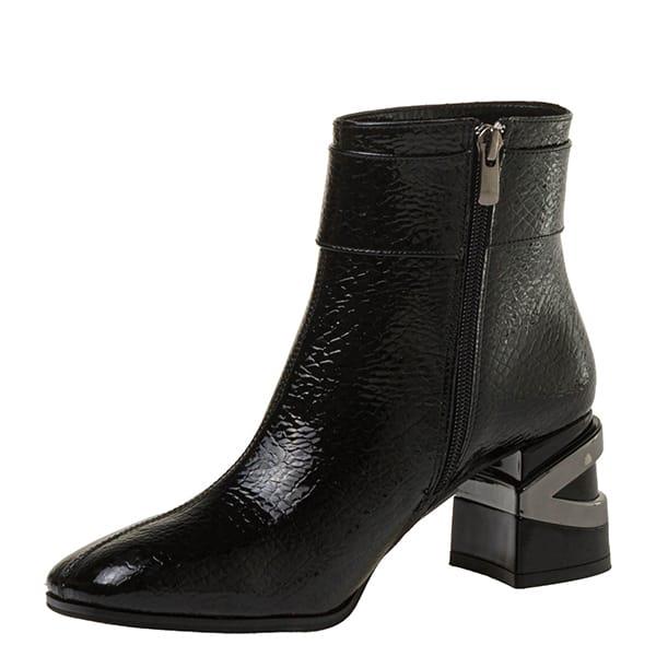 23K.212 ZENNE 8265 SİYAH KROKO (36-40 )