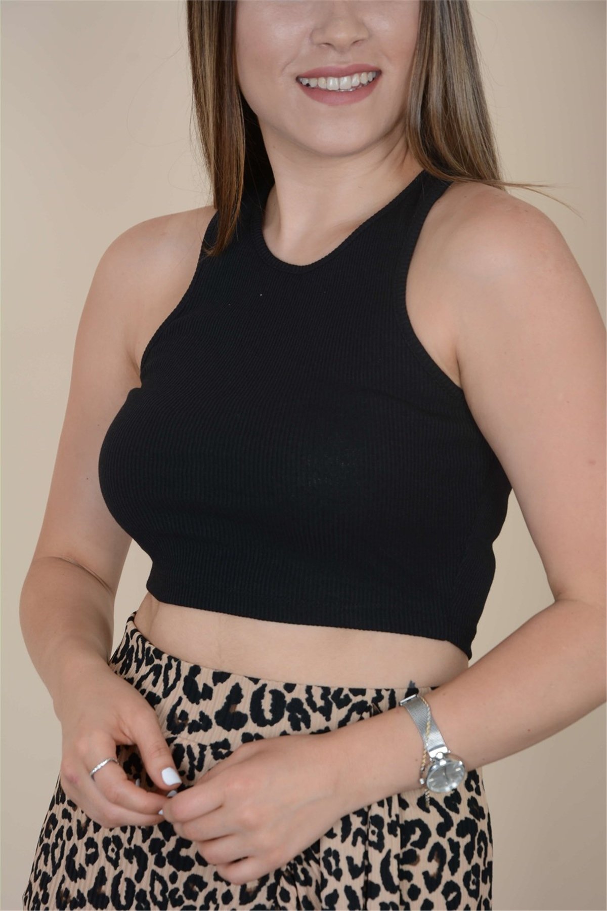 Crop Body - Siyah