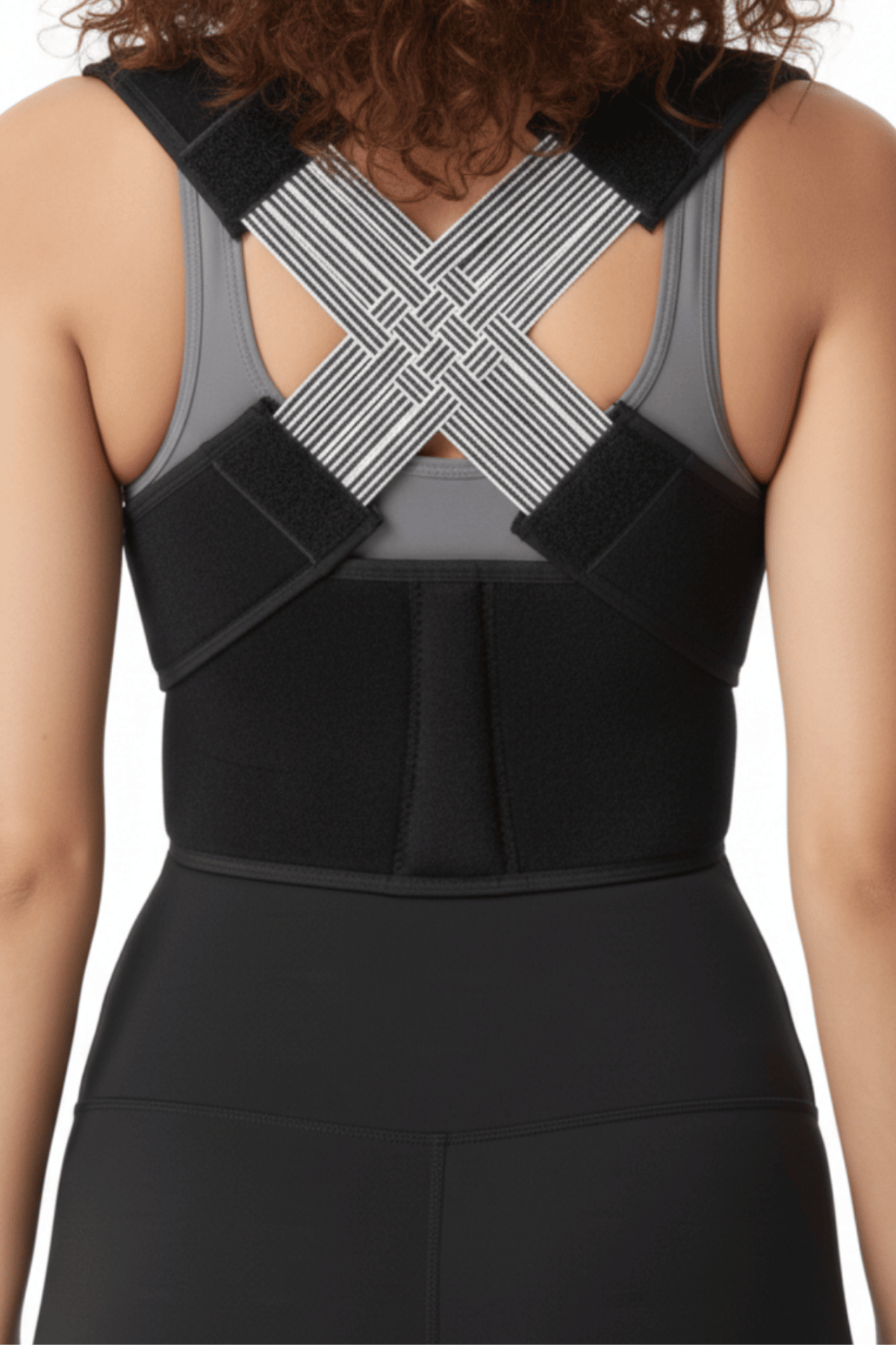 Dik Duruş Destekleyici Biyeli Korse - SİYAH