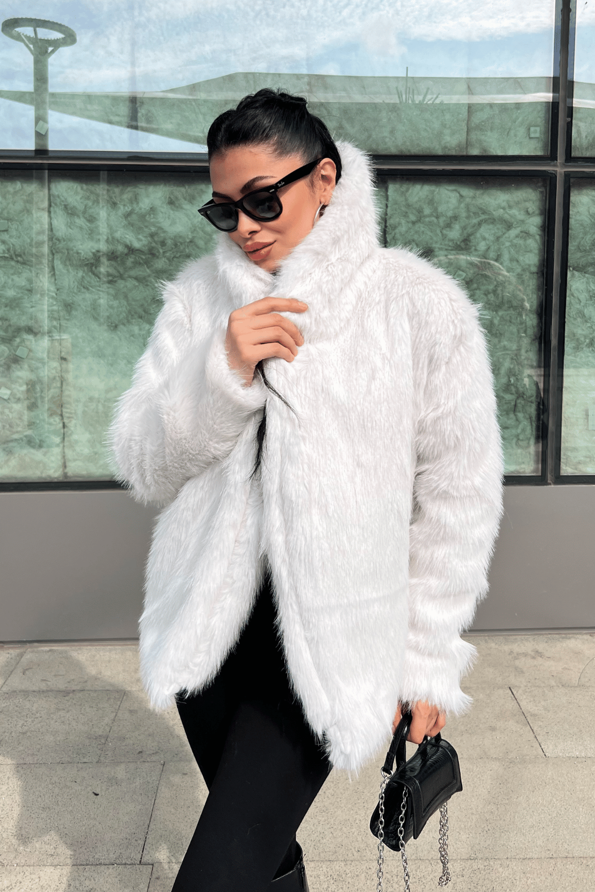 Suni Tasarım Kürk - EKRU