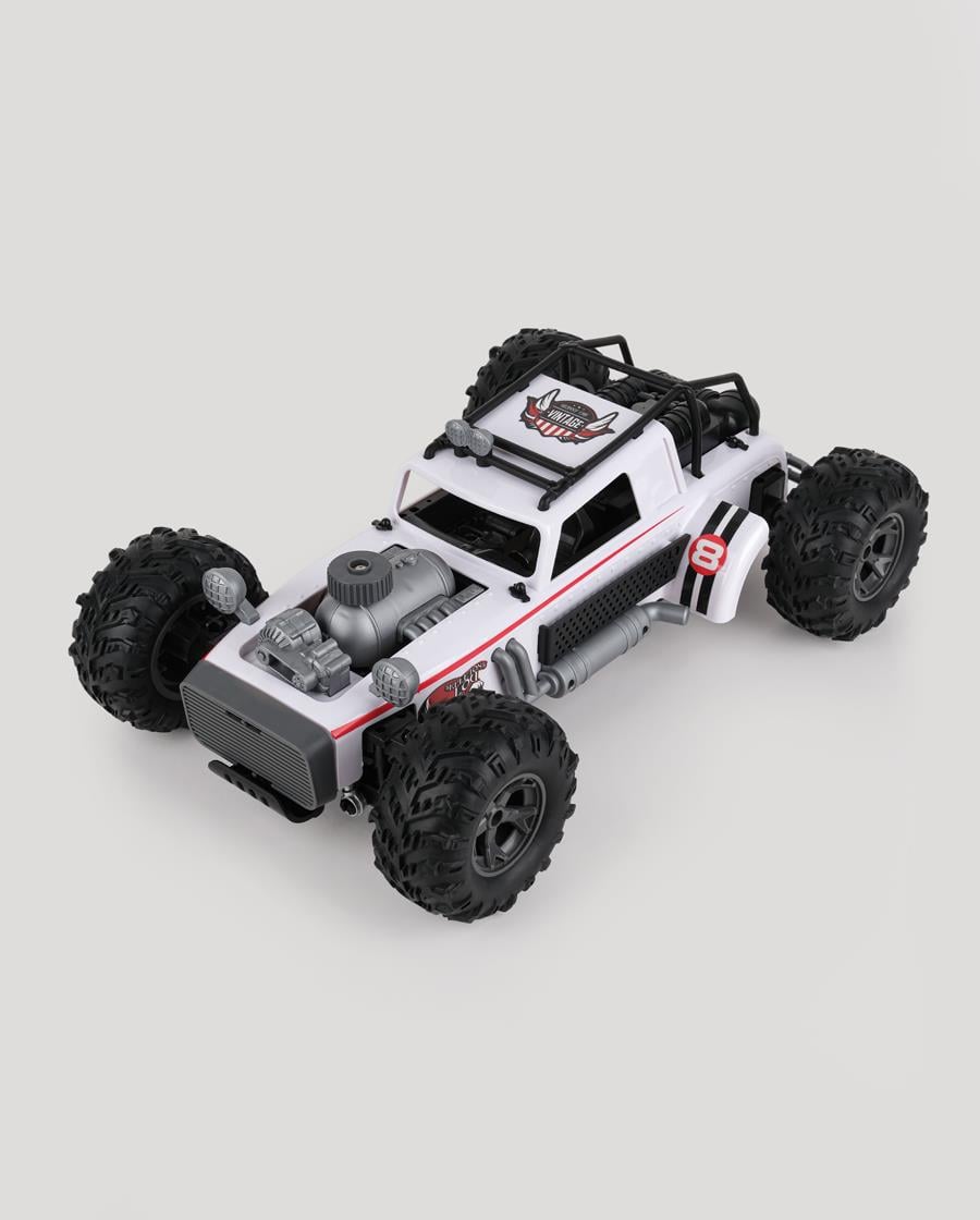 2.4 Ghz Yüksek Hızlı Truck Araba 4 Ch Usb Şarjlı Beyaz