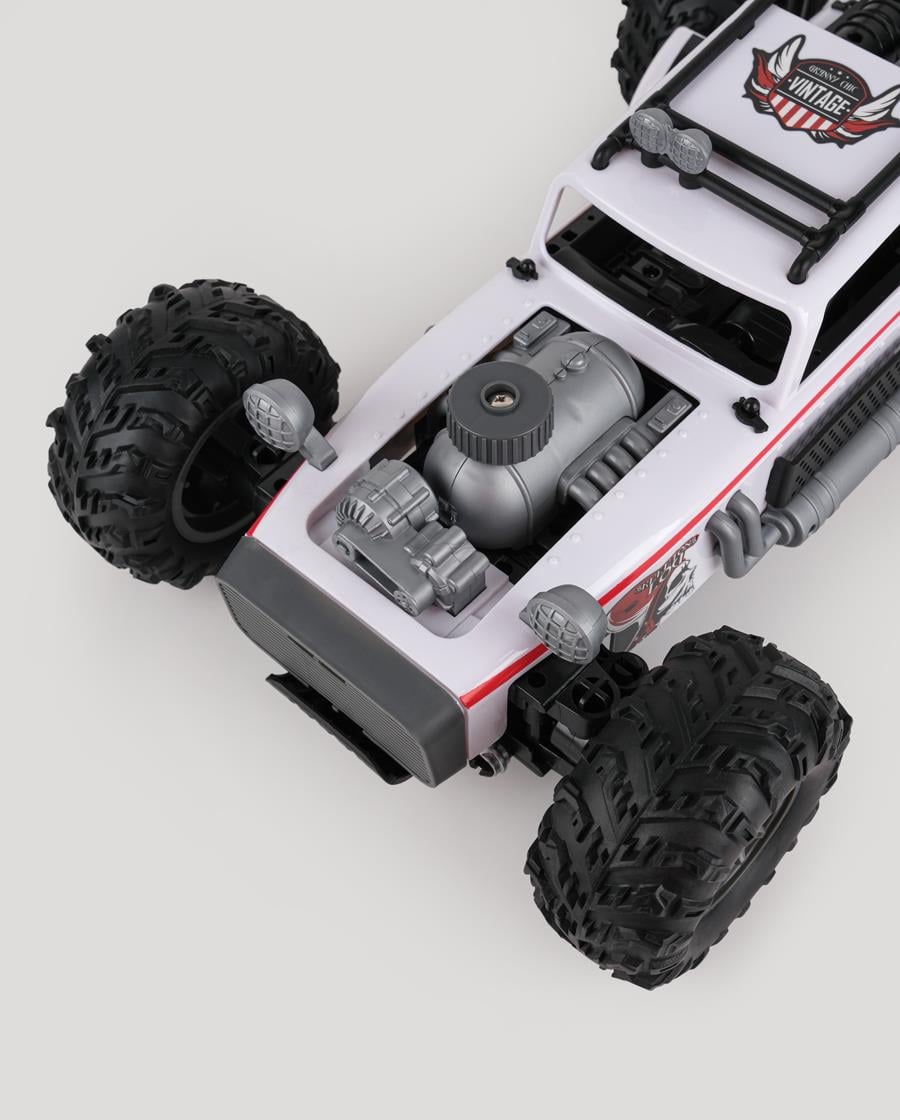 2.4 Ghz Yüksek Hızlı Truck Araba 4 Ch Usb Şarjlı Beyaz