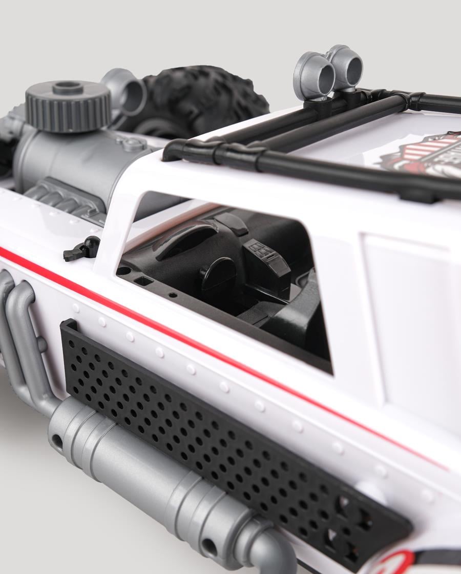 2.4 Ghz Yüksek Hızlı Truck Araba 4 Ch Usb Şarjlı Beyaz