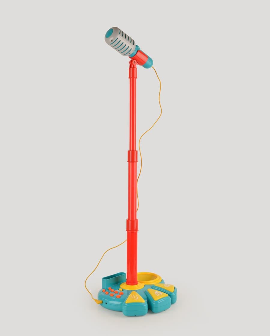 Işıklı Ses Değiştirici Efektli 6 Farklı Müzik Stili ve Ritim Ses Efektleri İçeren Mp3 Girişli Karaoke Seti