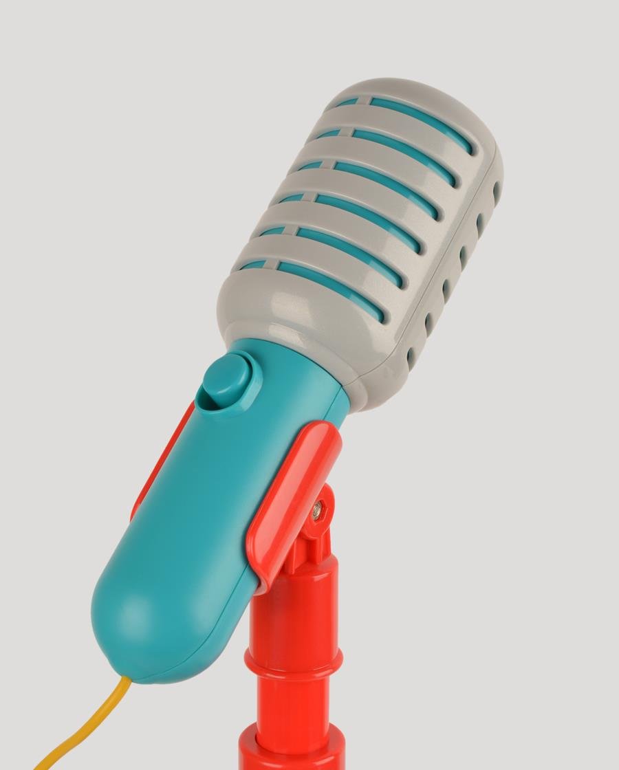 Işıklı Ses Değiştirici Efektli 6 Farklı Müzik Stili ve Ritim Ses Efektleri İçeren Mp3 Girişli Karaoke Seti