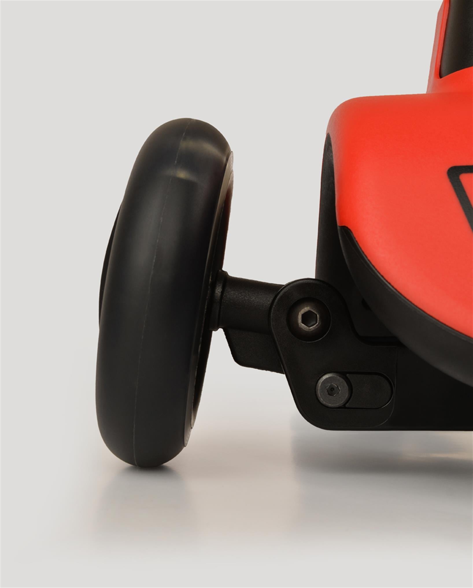LC Let's Ride Işıklı ve 3 Tekerlekli Kırmızı Çocuk Scooter