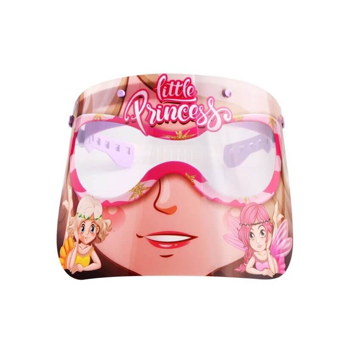 LC Little Princess Kız Çocuk Koruyucu Yüz Siperi ve Oyun Maskesi