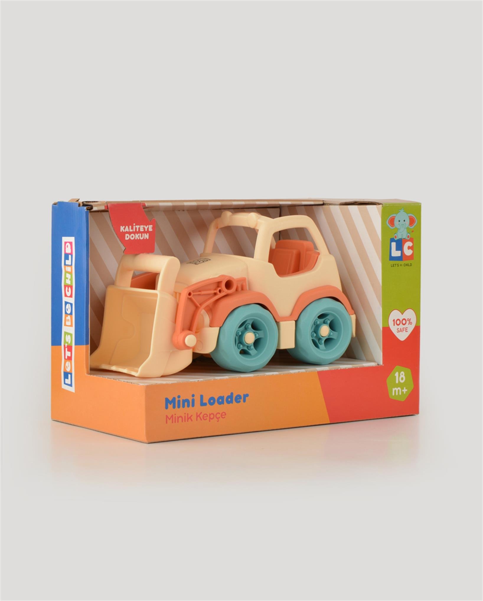 LC Oyuncak Bej Minik Kepçe
