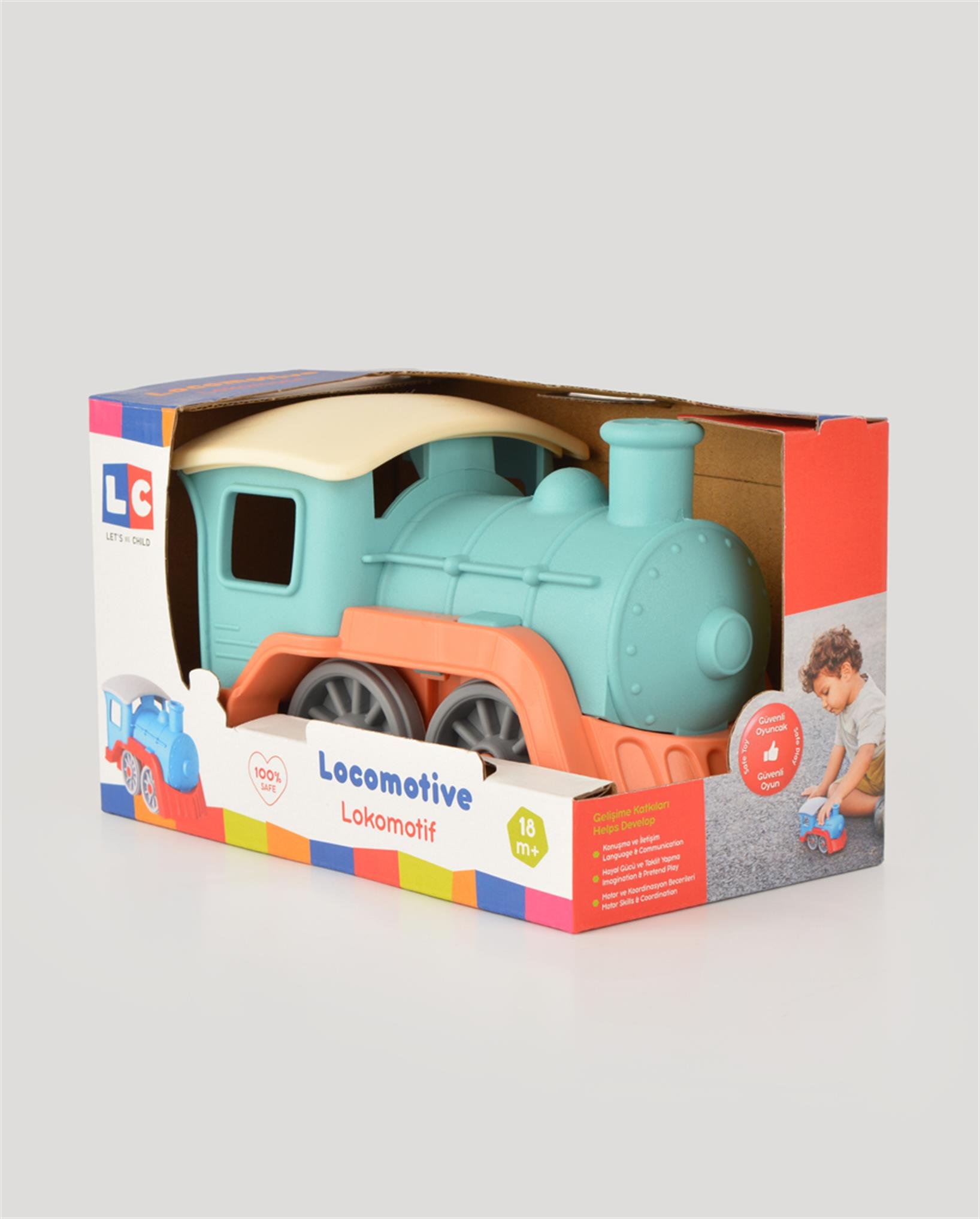 LC Somon Oyuncak Tren Lokomotif