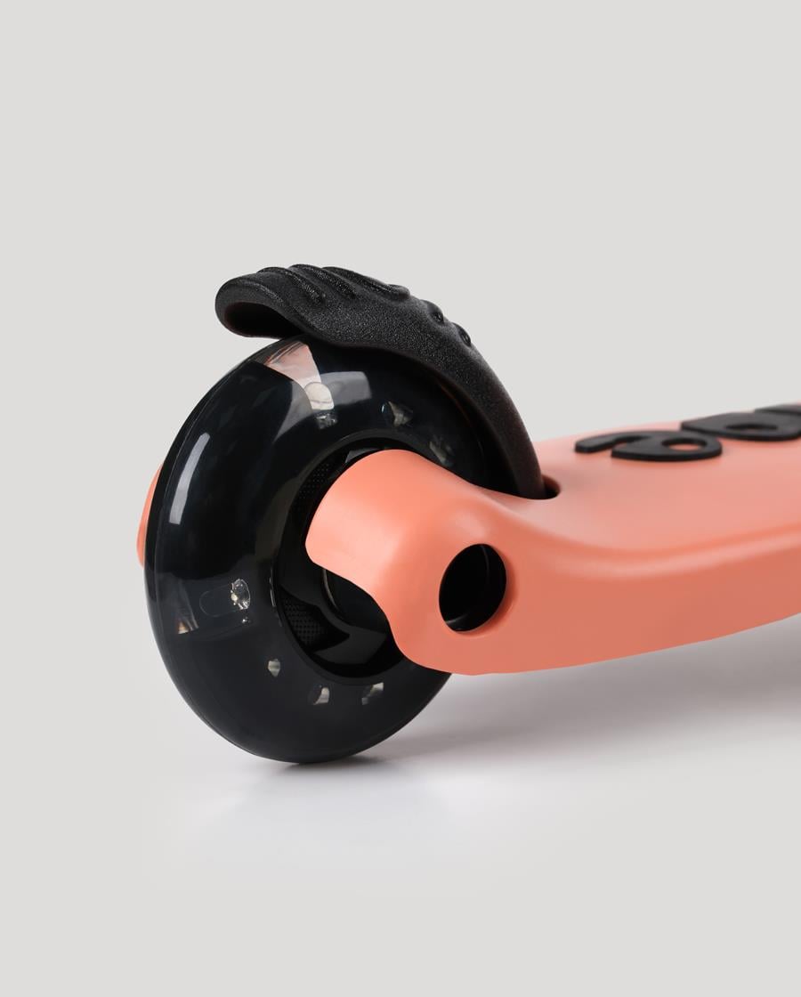 Let's Ride Two Işıklı Katlanabilir 3 Tekerlekli Scooter Somon