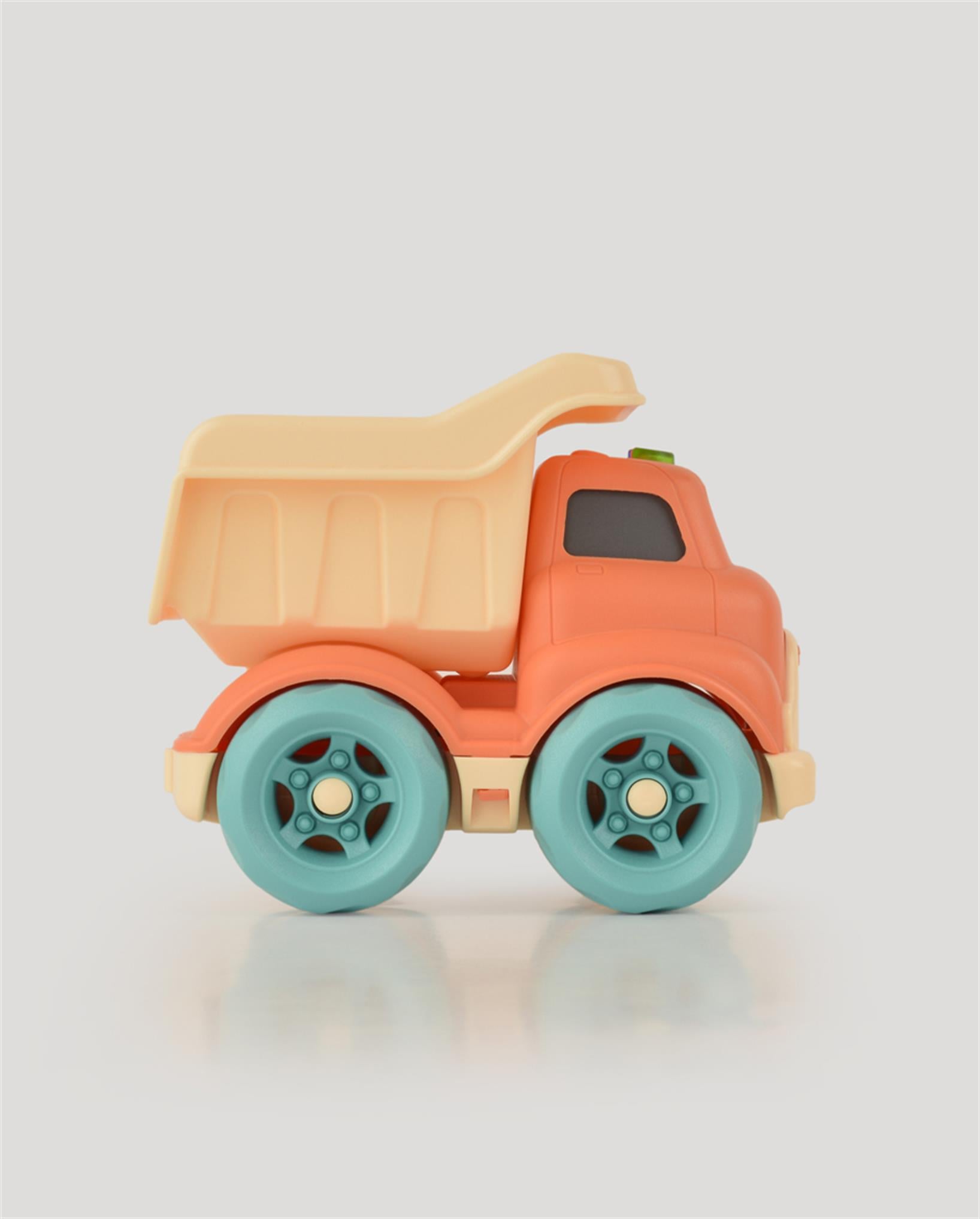Pembe Sesli ve Işıklı Minik Kamyon
