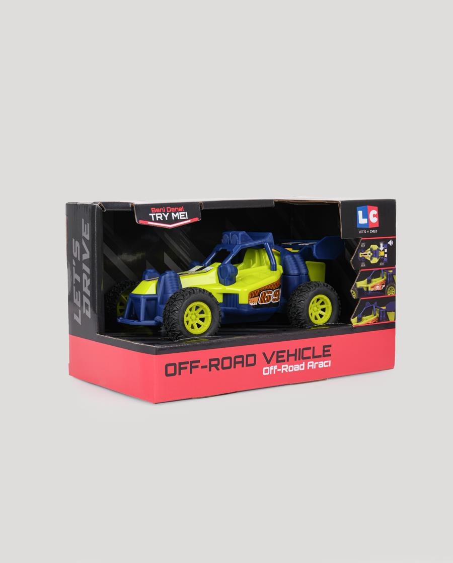 Sesli ve Işıklı Off Road Aracı