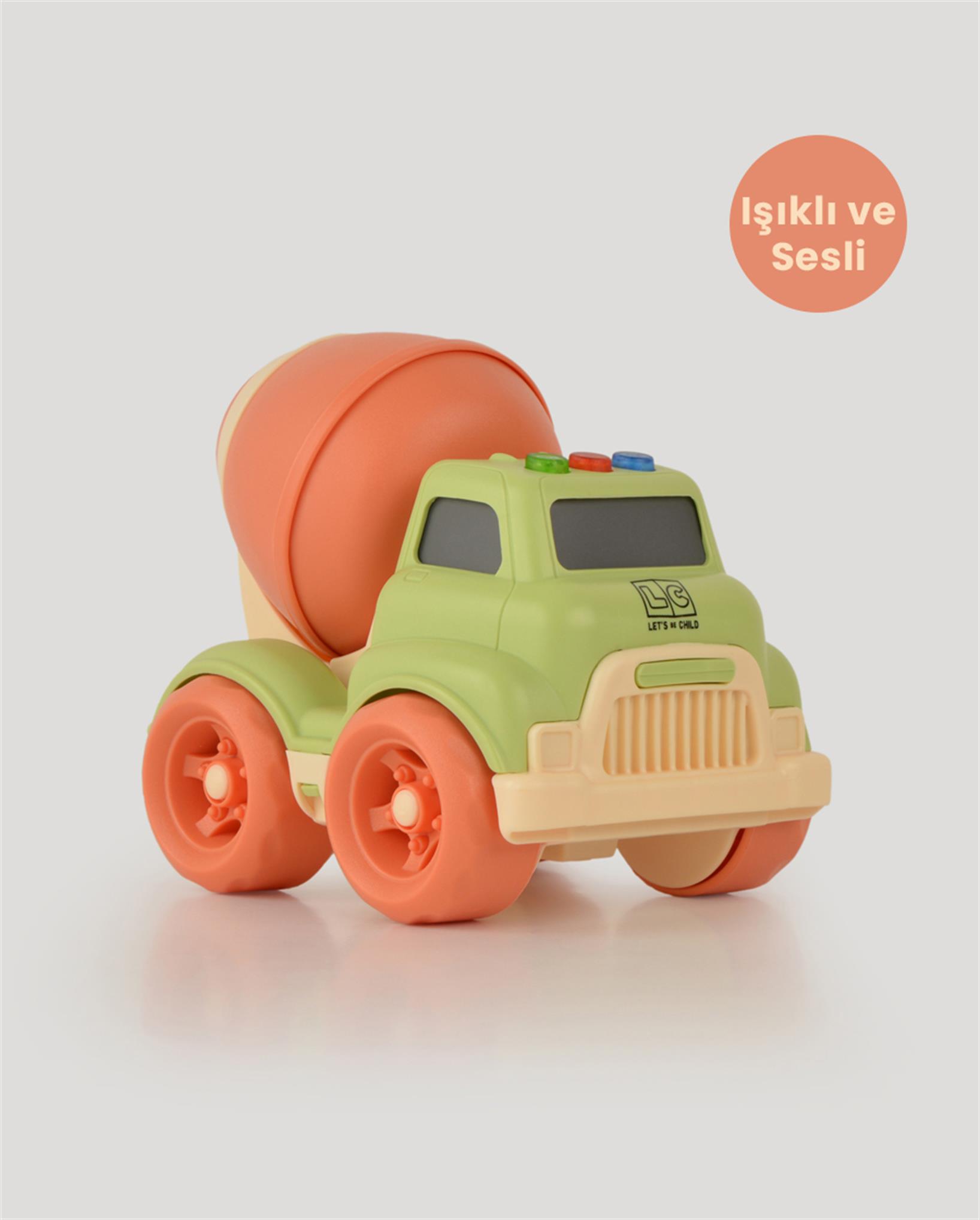 Yeşil Sesli ve Işıklı Minik Mikser