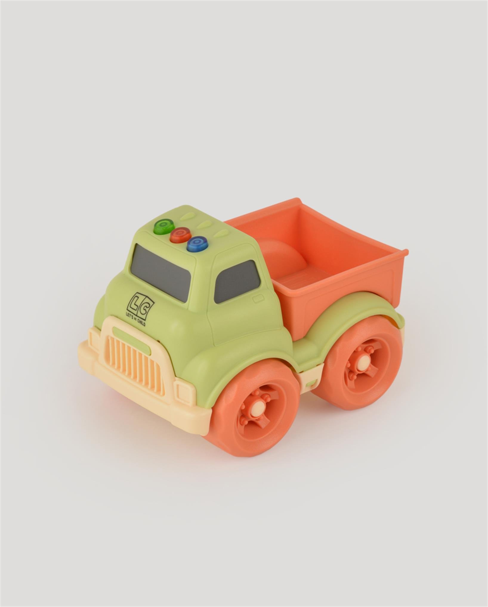 Yeşil Sesli ve Işıklı Minik Pikap