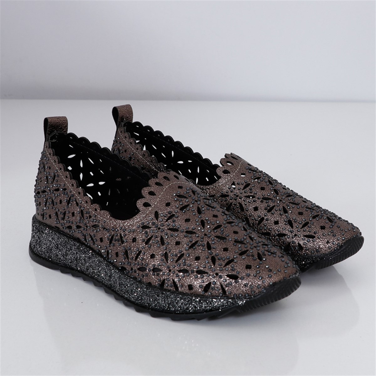 Dolgu Topuklu Kadın Ayakkabı 7010