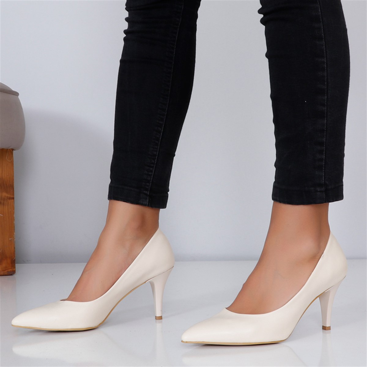 Ten Topuklu Kadın Stiletto 70